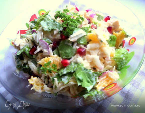 Салат «Курица в апельсинах» Салат «Курица в апельсинах»