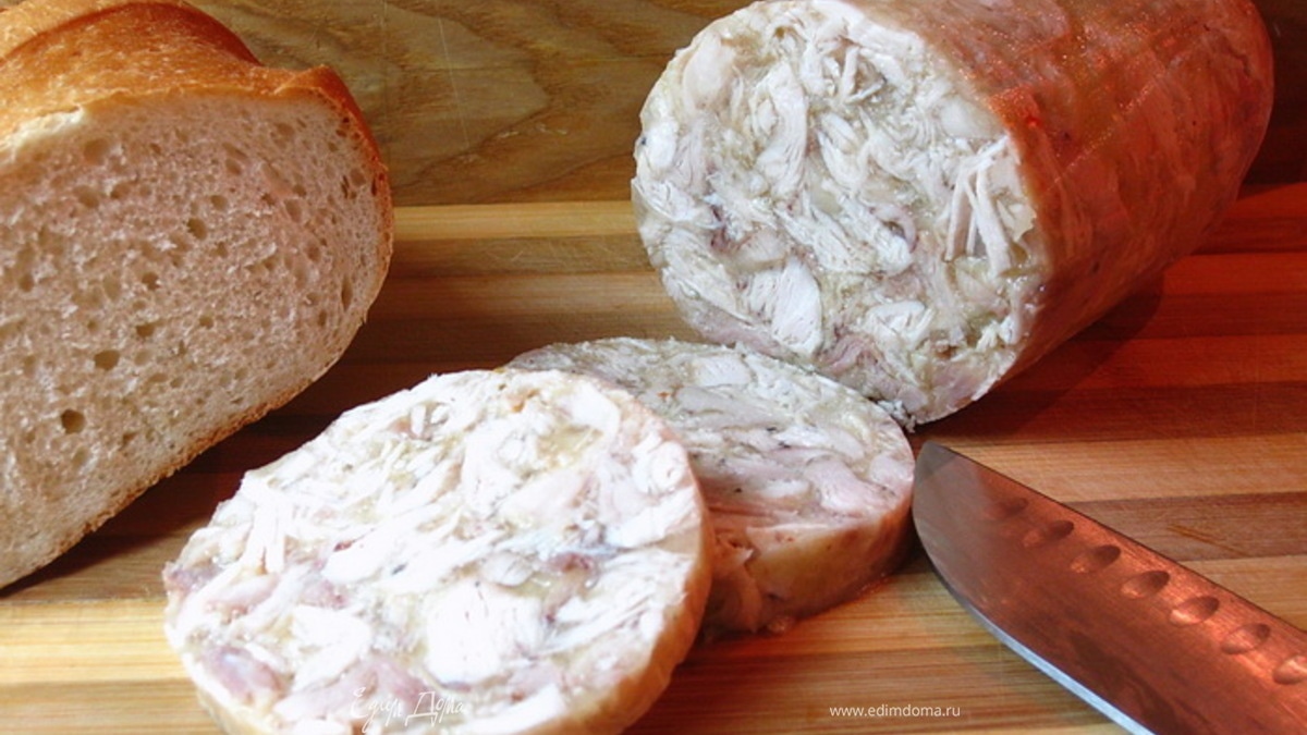 Куриный зельц