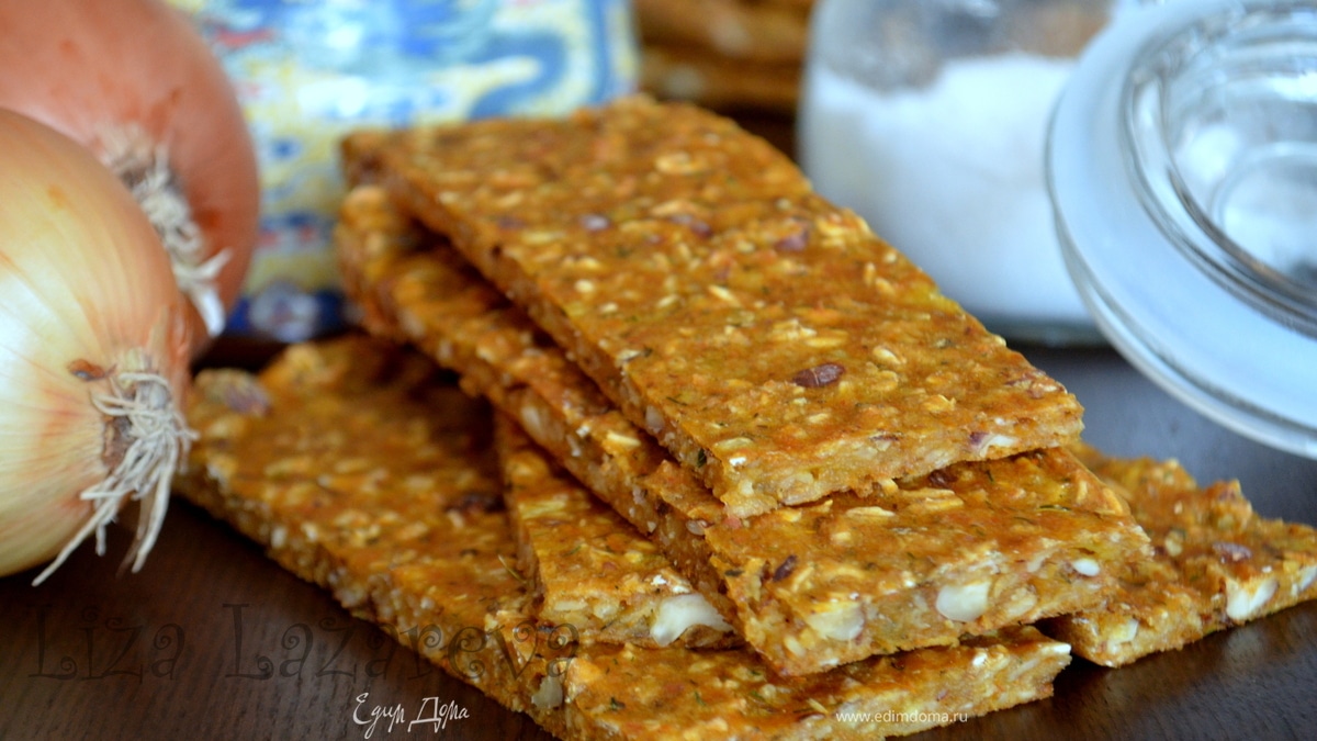 Луково-морковные хлебцы