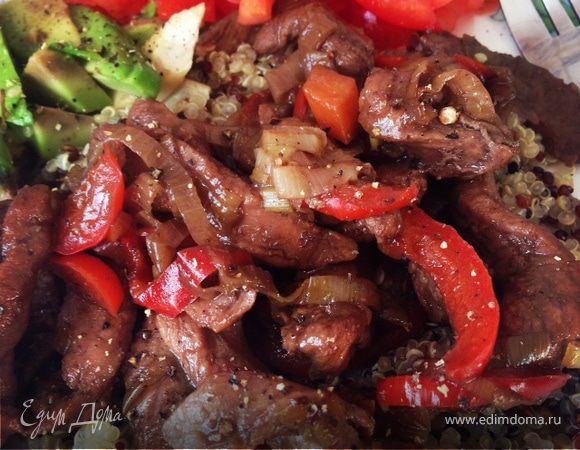 Фрикасе из утки с киноа Фрикасе из утки с киноа