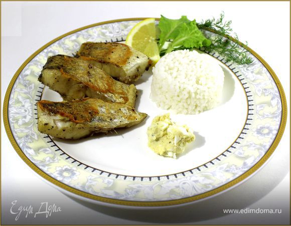 Запеченный судак с яичным кремом Запеченный судак с яичным кремом