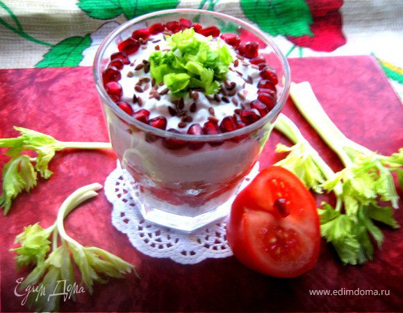 Несладкий творог с овощами Несладкий творог с овощами