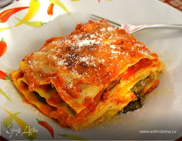 Лазанья с овощами-гриль Лазанья с овощами-гриль