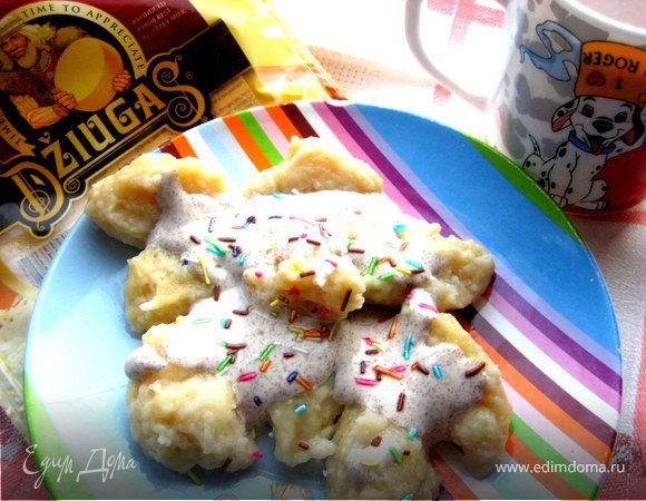 Галушки яблочно-сырные Галушки яблочно-сырные