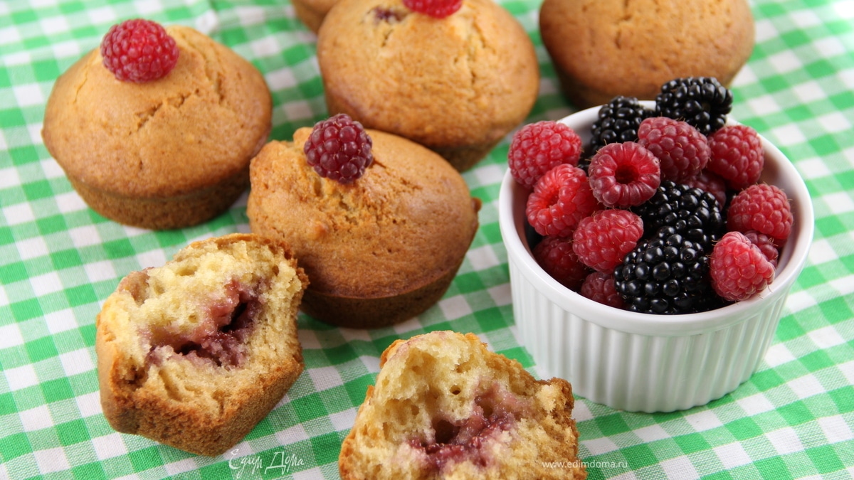 Маффины "Пончики" (Doughnut muffins)