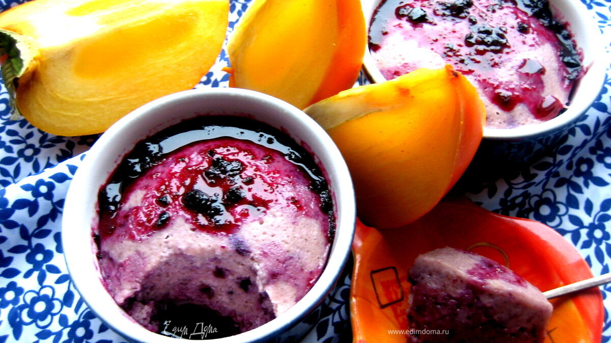 Творожное суфле на пару