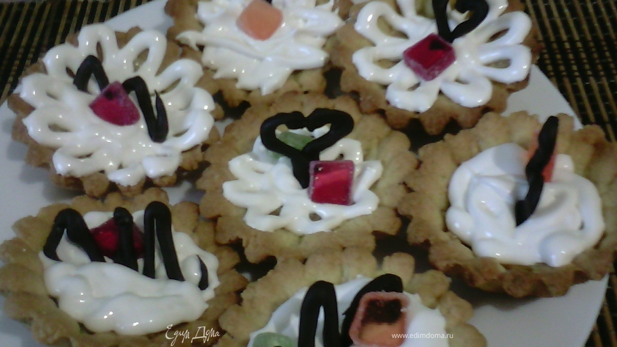 Корзиночки с кремом