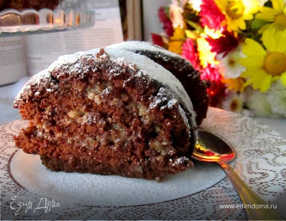 Шоколадно-ореховый рулет Шоколадно-ореховый рулет