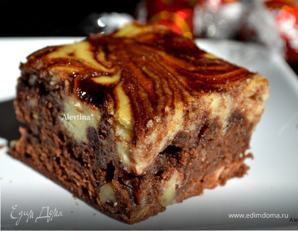 Брауни со вкусом Амаретто и рикотты