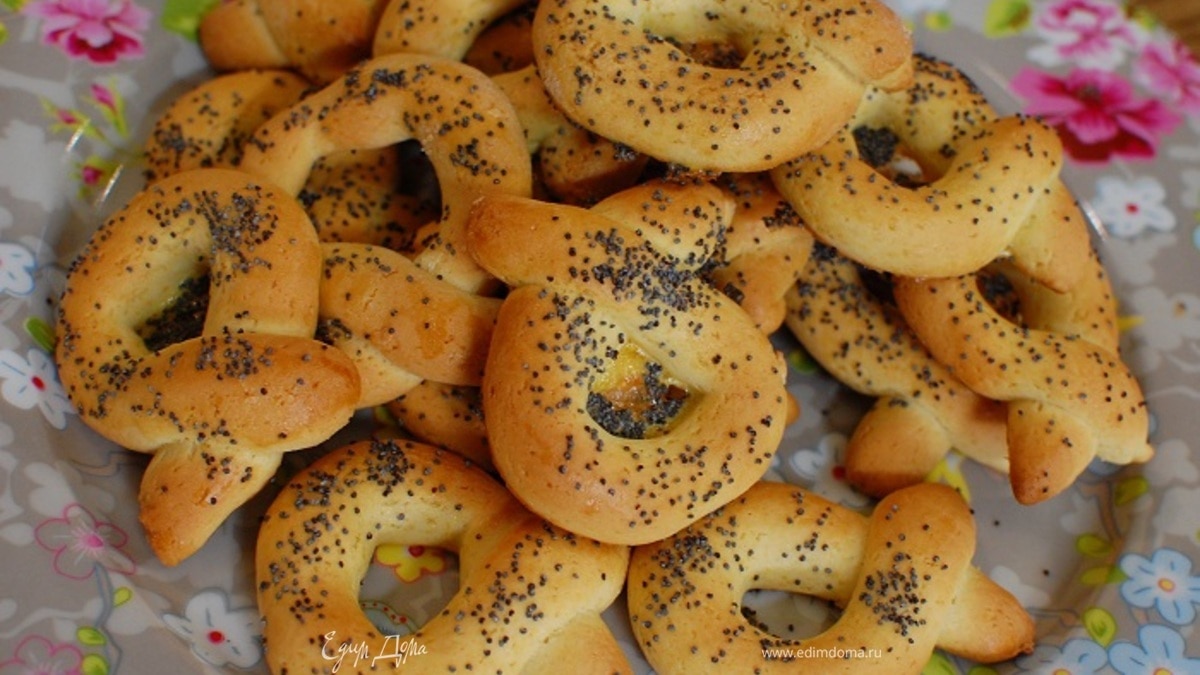 Домашние баранки с маком