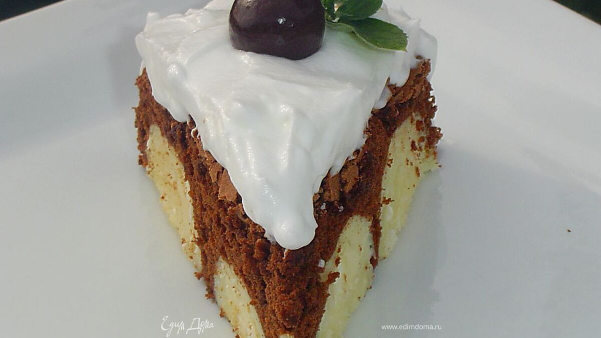 Торт «Зимняя ночь»