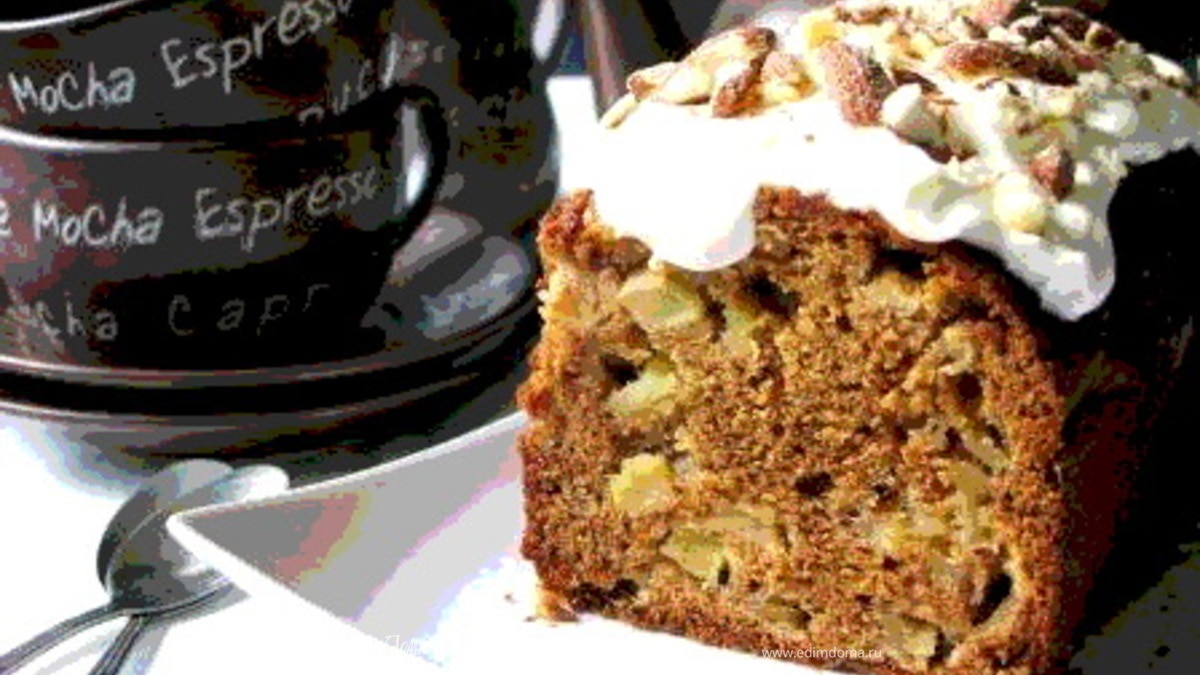 Яблочный пирог с медом от Дж. Оливера