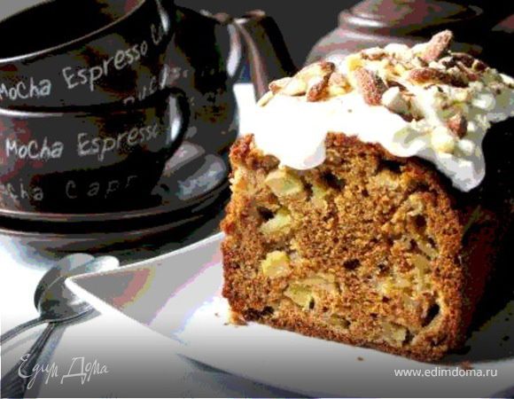 Яблочный пирог с медом от Дж. Оливера