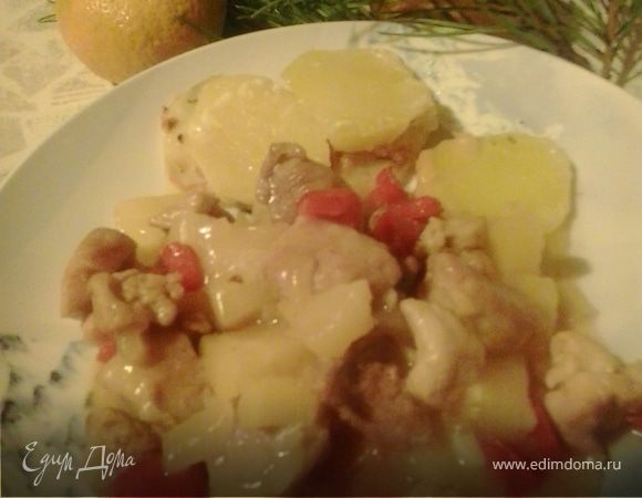 Свинина с ананасами "На новый год" Свинина с ананасами "На новый год"