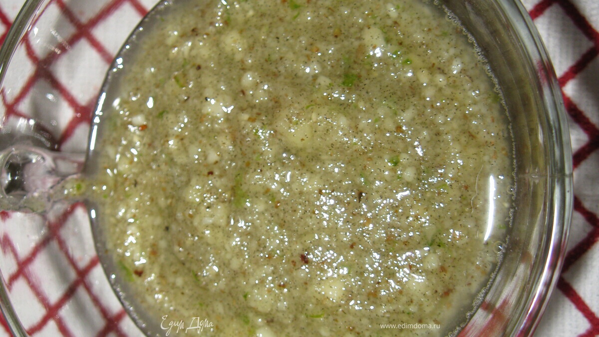 Соус Песто с грецкими орехами