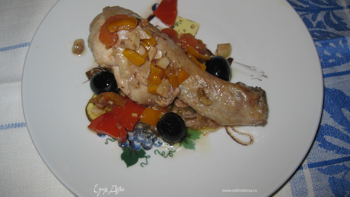 Куриные ножки по-средиземноморски