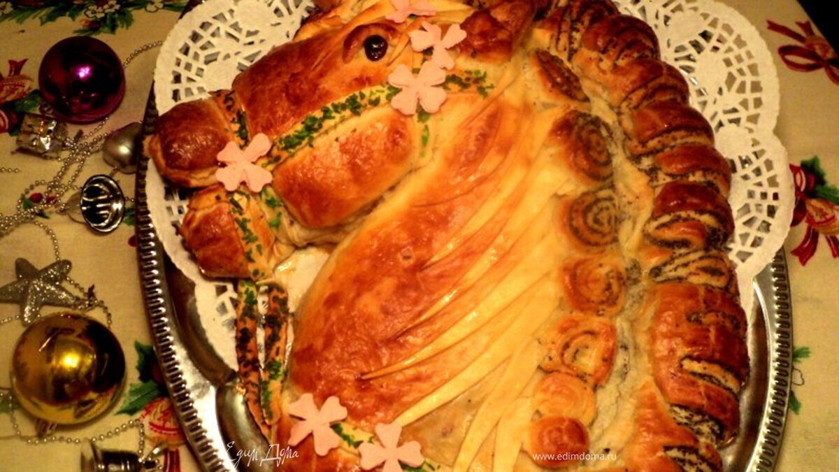 Пирог «Лошадка»