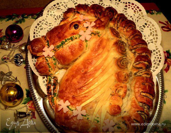 Пирог «Лошадка»