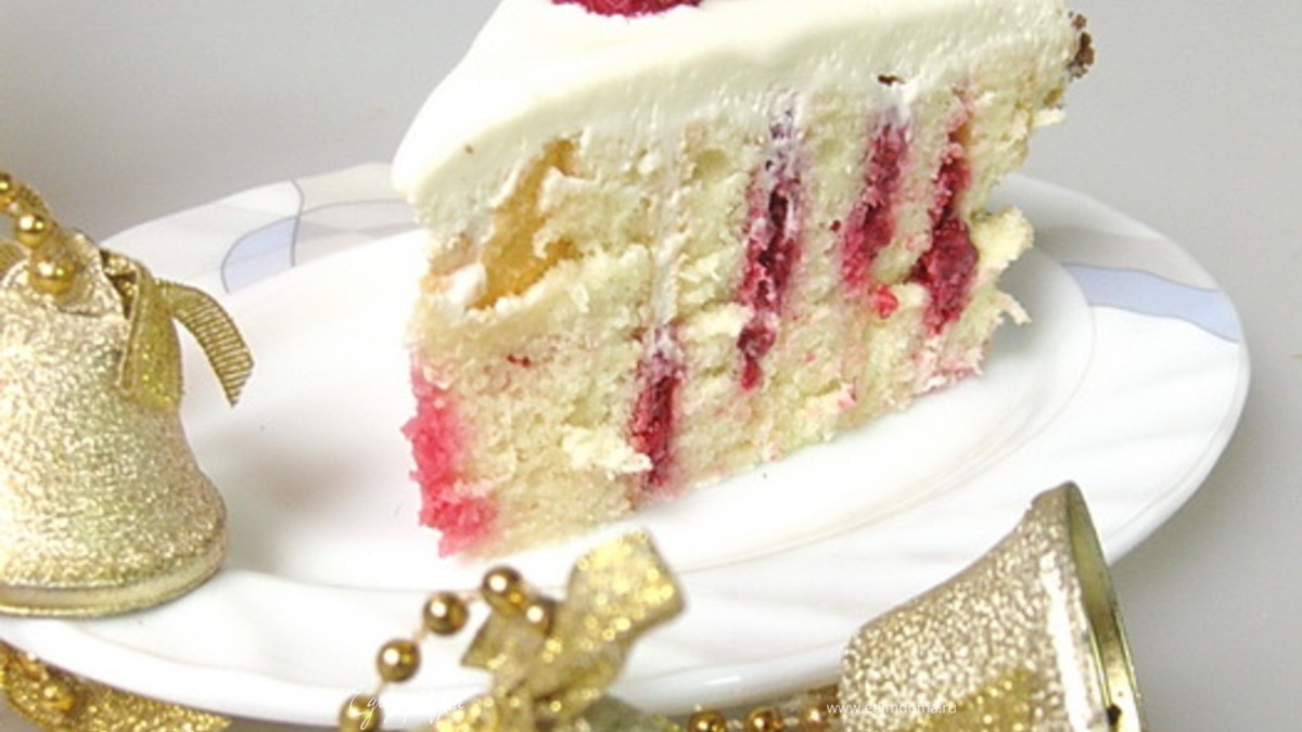 Малиновый торт