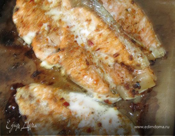 Лосось запеченный Лосось запеченный