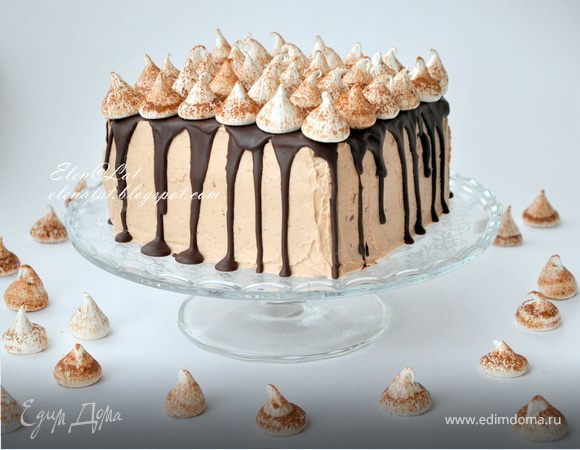 Торт "Шоколадно-кофейный с безе" Торт "Шоколадно-кофейный с безе"