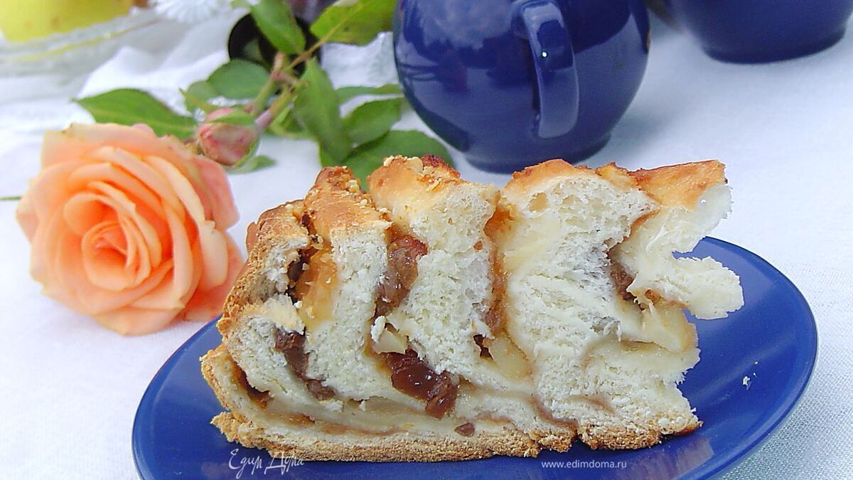 Пирог «Экзотический цветок»