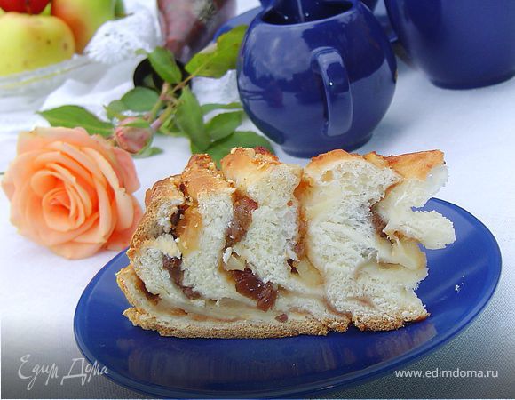 Пирог «Экзотический цветок»