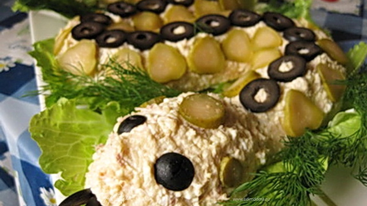 Салат "Змеючка-Алёнка"