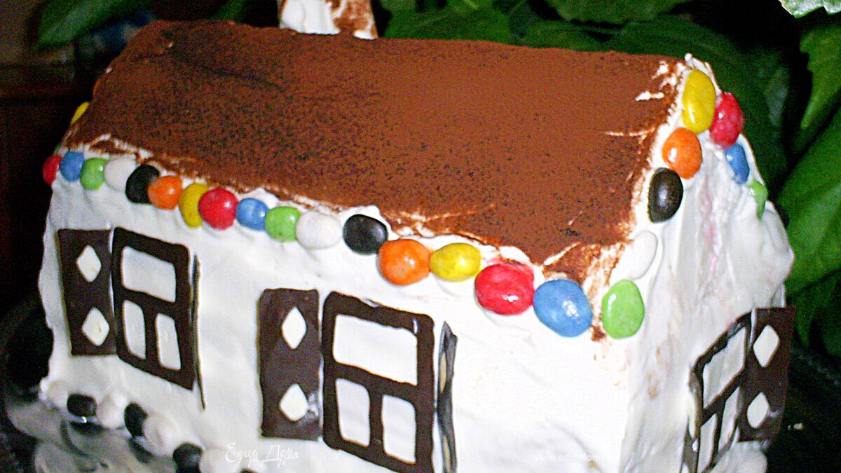 Торт "Нарядная избушка"