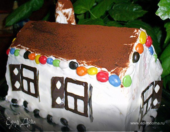 Торт "Нарядная избушка" Торт "Нарядная избушка"