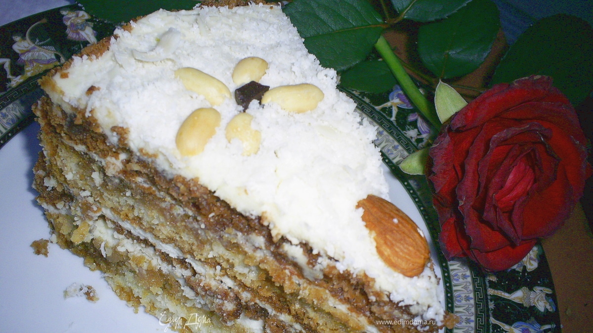 Торт "Мишка на севере"