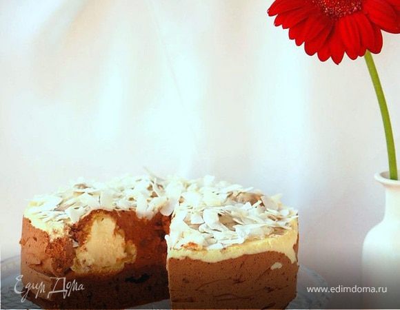 Шоколадно-ванильный торт "Исполнение желаний"