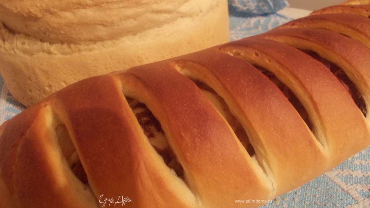 Рулет-батон с капустой