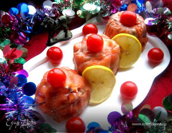 Террин творожно-лососевый Террин творожно-лососевый