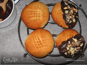 Печенье из цельнозерновой муки с шоколадом