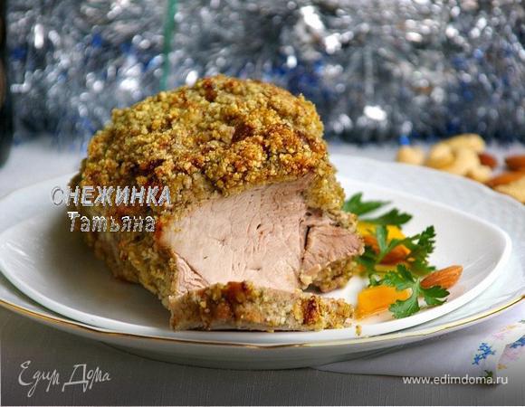 Свинина в ореховом «панцире» Свинина в ореховом «панцире»