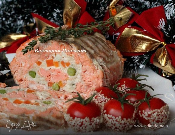 Рулет из лосося