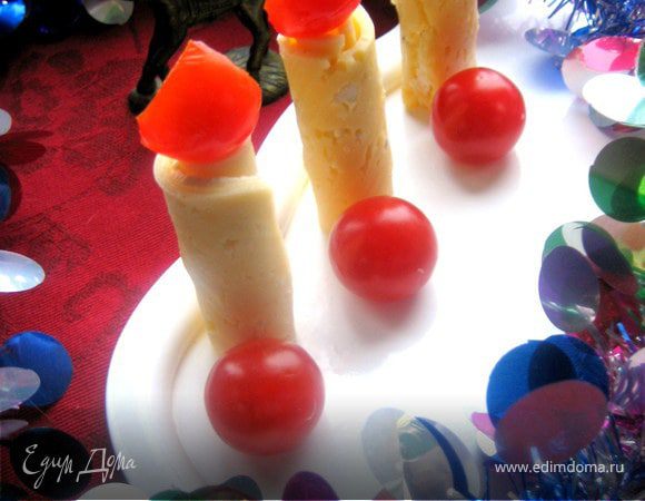 Сырные свечки-рулетики