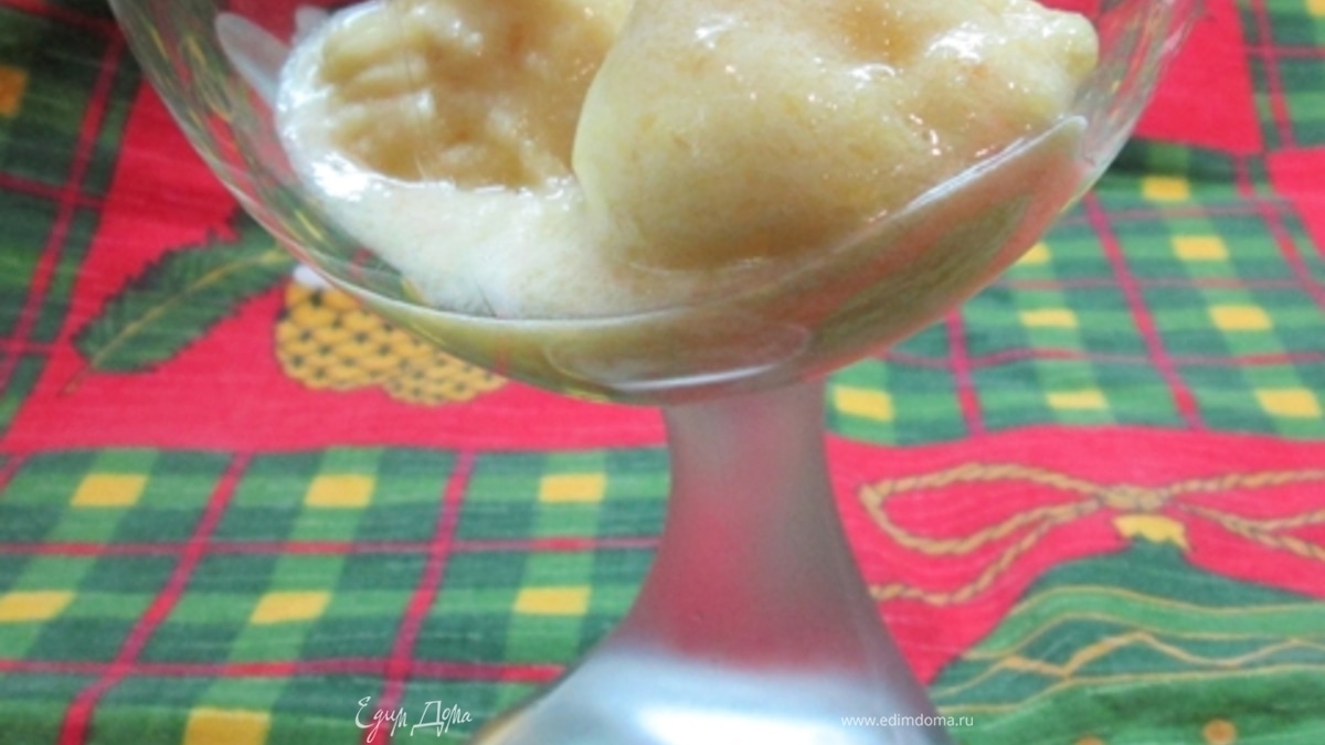 Сорбет из манго с лаймом