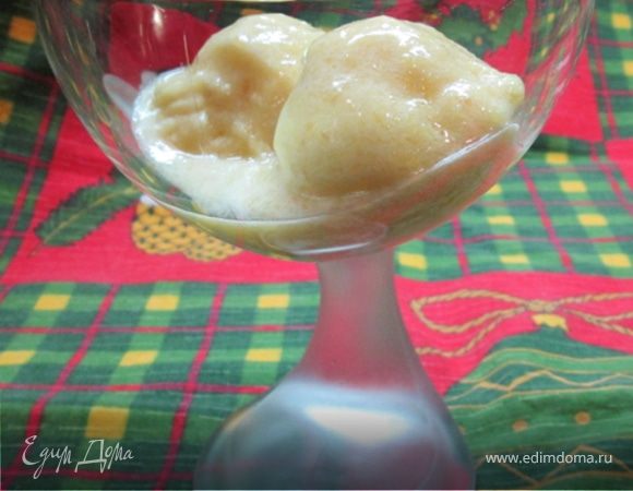 Сорбет из манго с лаймом