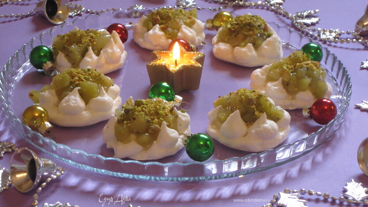 Пирожное-безе "Загадочный поцелуй"