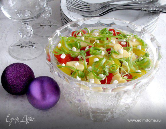 Новогодний салат "Конфетти и серпантин" Новогодний салат "Конфетти и серпантин"