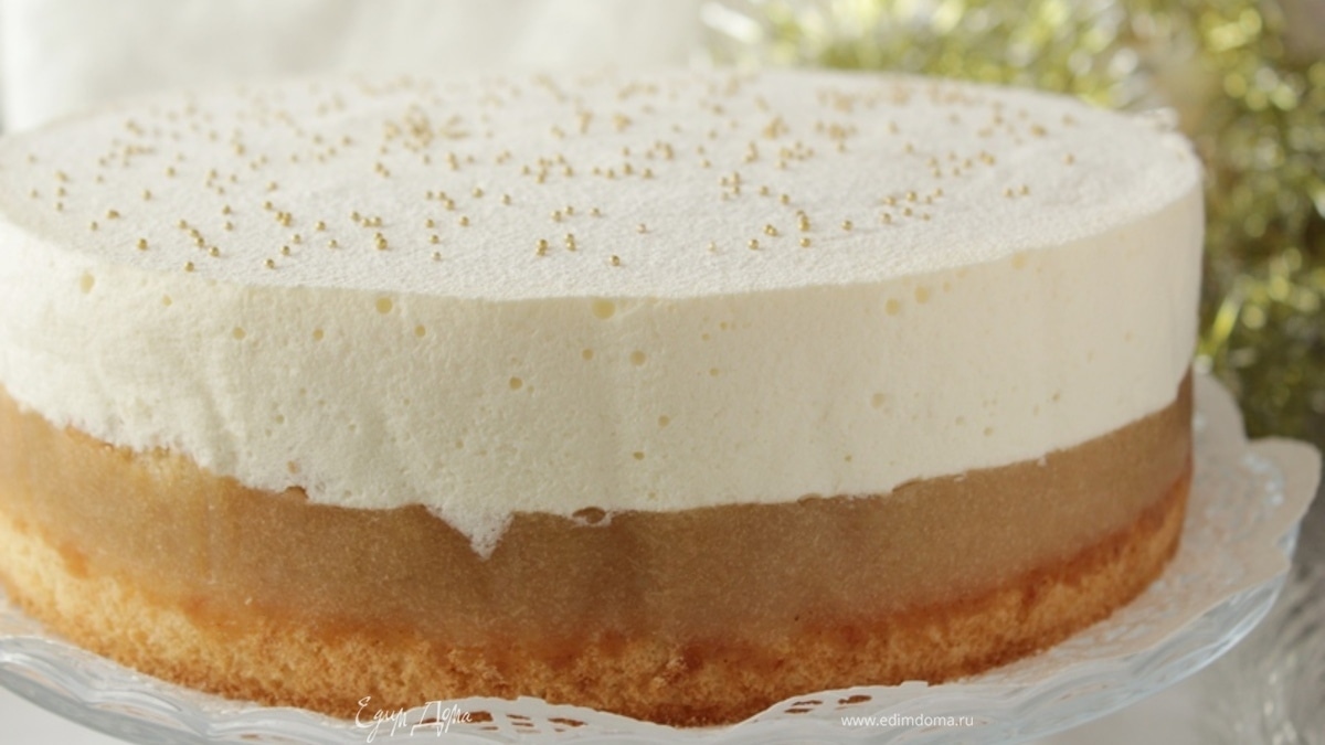 Торт "Яблочные облака"