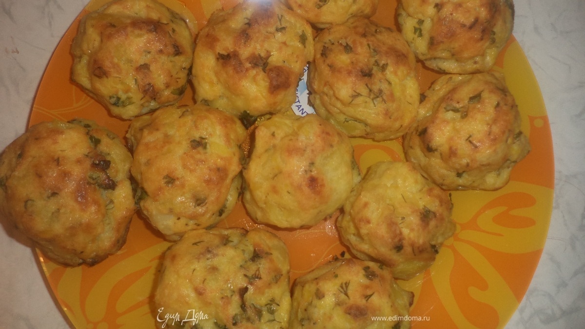 Пряные картофельные пышки