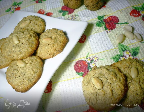 Овсяное печенье без муки "Мегаореховое"