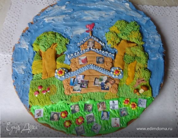 Коврижка медовая "Кто в теремочке живет?" (для Натальи и участников конкурса)