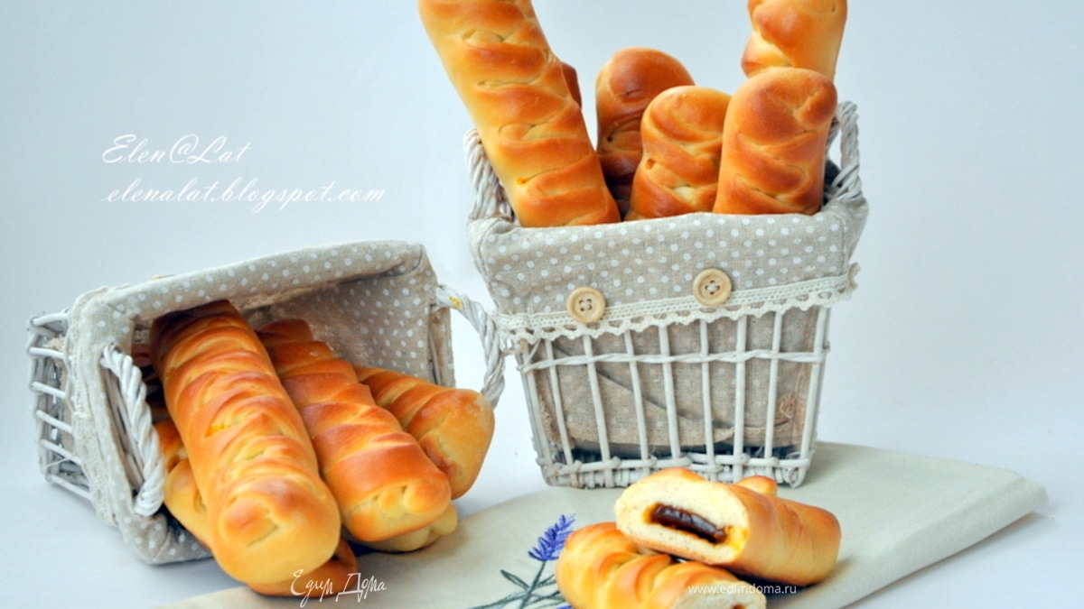 Косички с мармеладом