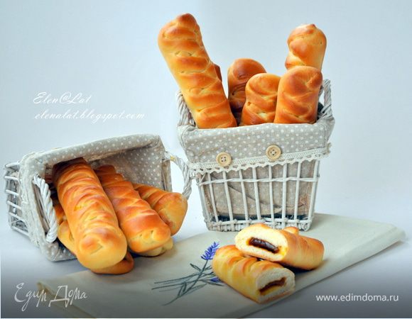 Косички с мармеладом