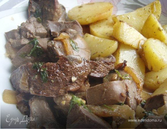 Тушеные бараньи потроха Тушеные бараньи потроха