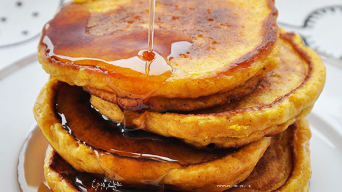 Тыквенные оладьи с пряностями